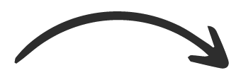 Curved black arrow pointing right. - Middlesex Cash Homes