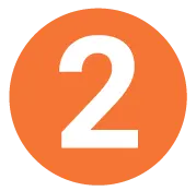number "2" inside an orange circle: Middlesex Cash Homes