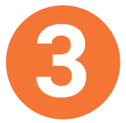 number "3" inside an orange circle—Middlesex Cash Homes